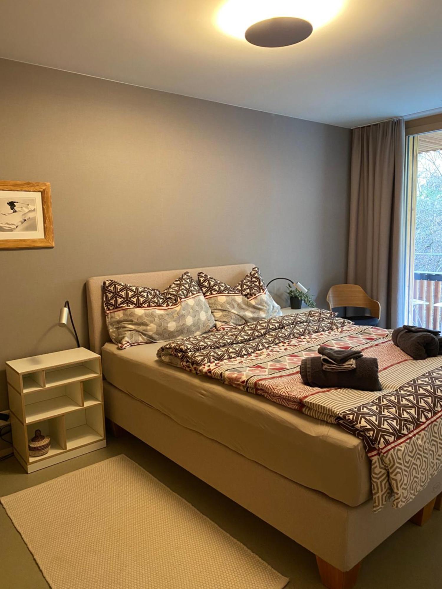 Stilvolle Ferienwohnung Direkt An Der Skipiste Flims Esterno foto